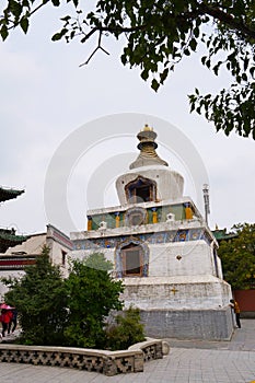 Kumbum Monastery, Ta`er Temple a Tibetan Buddhism Monastery in Huangzhong County, Xining Qinghai China