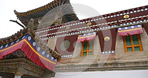 Kumbum Monastery, Ta`er Temple a Tibetan Buddhism Monastery in Huangzhong County, Xining Qinghai China
