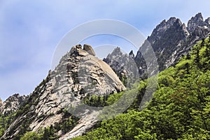 Kumgang Mountains in the North korea