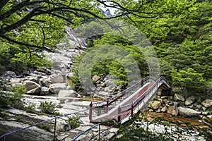 Kumgang Mountains in North Korea