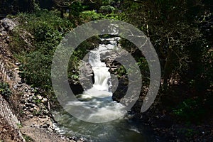 Kumily Waterfalls on the hilly route of Kumily to Thekkady