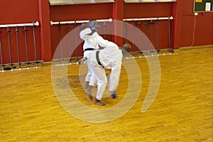 Kumite Karate fight