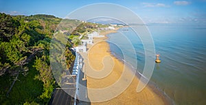 Kumkoy beach aerial view, Istanbul, Turkey