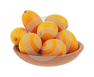 Kumquats Pottery Dish