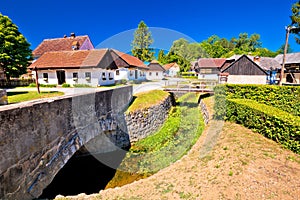 Kumrovec picturesque village in Zagorje region of Croatia