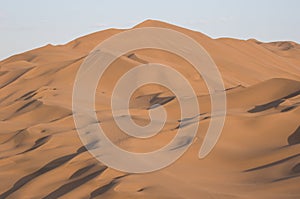 The Kumtag Desert scienic area Xinjiang Autonomous region. China