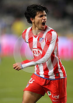 Kun Aguero. Atletico Madrid