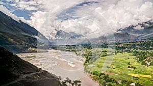 Kunar aka Chitral or Kama river, Khyber Pakhtunkhwa province Pakistan