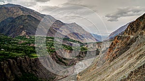 Kunar aka Chitral or Kama river, Khyber Pakhtunkhwa province Pakistan photo