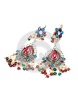 Kundan and polky jewellery photo