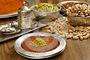 Kunefe / Turkish Traditional Dessert photo