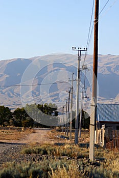 Kungoy Ala-Too or Kungey Alataw mountain view from Ysyk Kol and Tamchy village