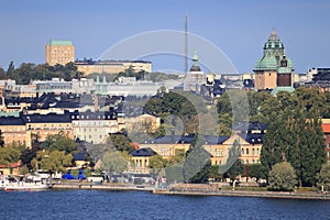 Kungsholmen island in Stockholm