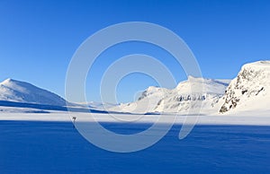 Kungsleden in winter