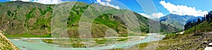 Kunhar River in Panoramic View