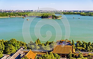 Kunming Lake seen from the Summer Palace - Beijing