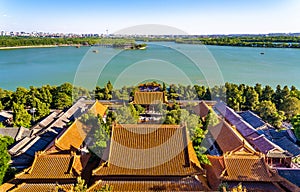 Kunming Lake seen from the Summer Palace - Beijing