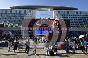 Kunming Railway Station, Province Yunnan, South-West China