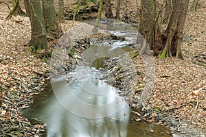 Kunratice brook valley