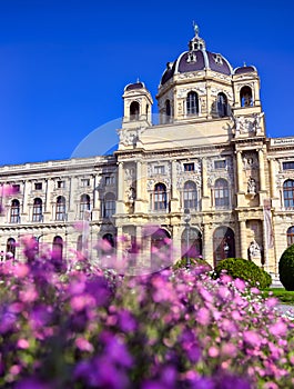 The Kunsthistorisches Museum or Museum of Fine Art located in Vienna, Austria