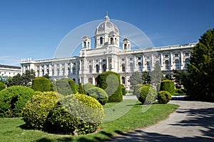 The Kunsthistorisches Museum Museum of Fine Arts in Vienna