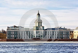 The Kunstkamera museum in Saint-Petersburg