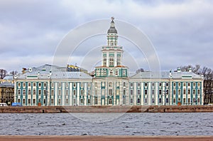 The Kunstkammer Museum of Anthropology and Ethnography in Saint Petersburg.