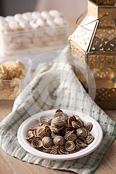 kuping gajah islamic cookies biscuit for eid mubarak tradition