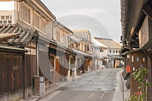 Kurashiki Bikan historical quarter. a famous tourist spot in Kurashiki, Okayama, Japan