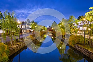 Kurashiki Canal in Japan