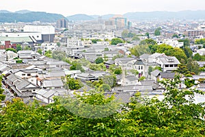 Kurashiki city, old japanese town in Okayama prefecture