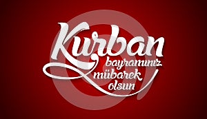 Kurban bayramininiz mubarek olsun. Translation from turkish: Happy Feast of the Sacrifice