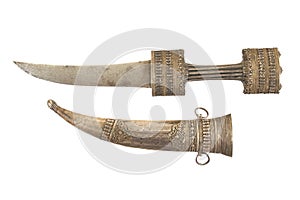 A Kurdish Khanjar Dagger with Sheath photo
