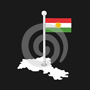 Kurdistan as independent, autonomous and sovereign satte and country