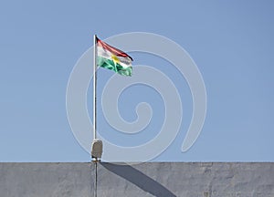 Kurdistan flag,Iraq