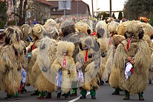 Kurenti In Videm Near Ptuj, Slovenia