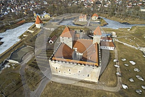 Kuressaare Castle aerial Photo