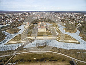 Kuressaare Castle birds eye view