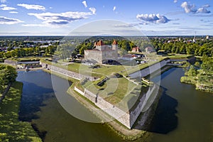 Kuressaare Castle birds eye view HDR