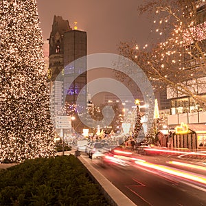 Kurfuerstendamm at christmas