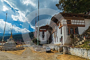 Kurjey Lhakhang monastery is the final resting place of the remains of the first three Kings of Bhutan