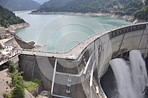 Kurobe dam Toyama