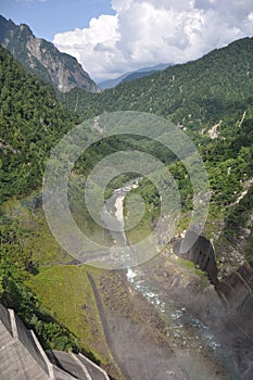 Kurobe dam Toyama