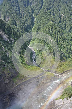 Kurobe dam Toyama