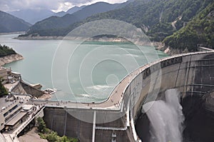 Kurobe dam Toyama