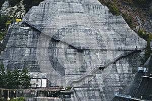 Kurobe Dam in Toyama, Japan