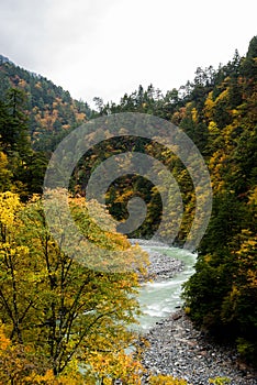 Kurobe Gorge, Toyama, Japan