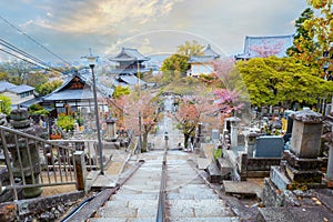 Kurodani or Konkai-Komyoji temple founded in 1175, it\'s one of the eight head temples of JHODO sect,