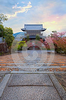 Kurodani or Konkai-Komyoji temple in Kyoto, Japan