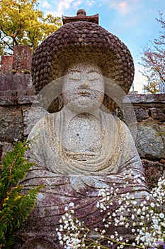 Kurodani temple in Kyoto, Japan